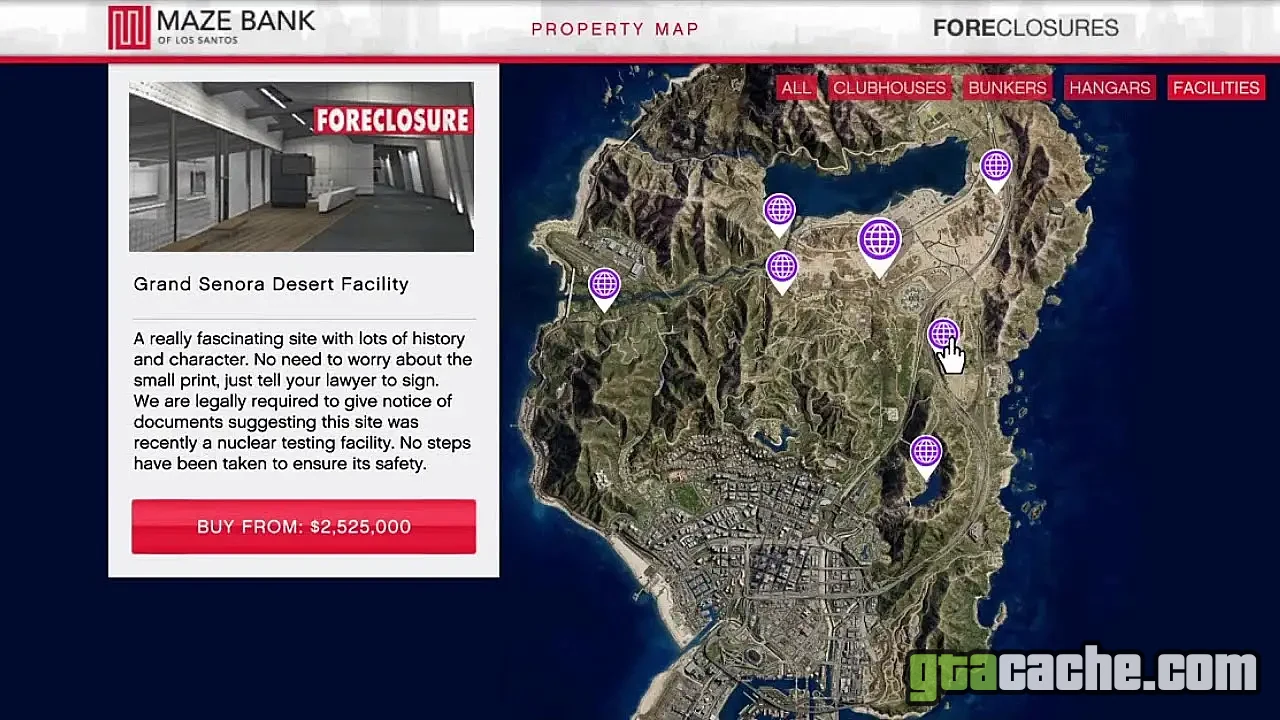 GTA 5 how to buy a facility — <a href=