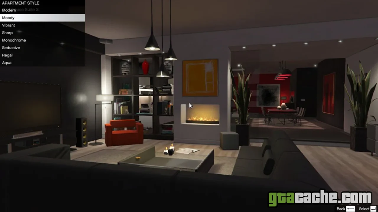 GTA 5 Single Player Apartment mod — a customised apartment interior