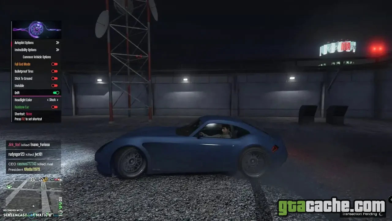 GTA 5 Disturbed Menu
