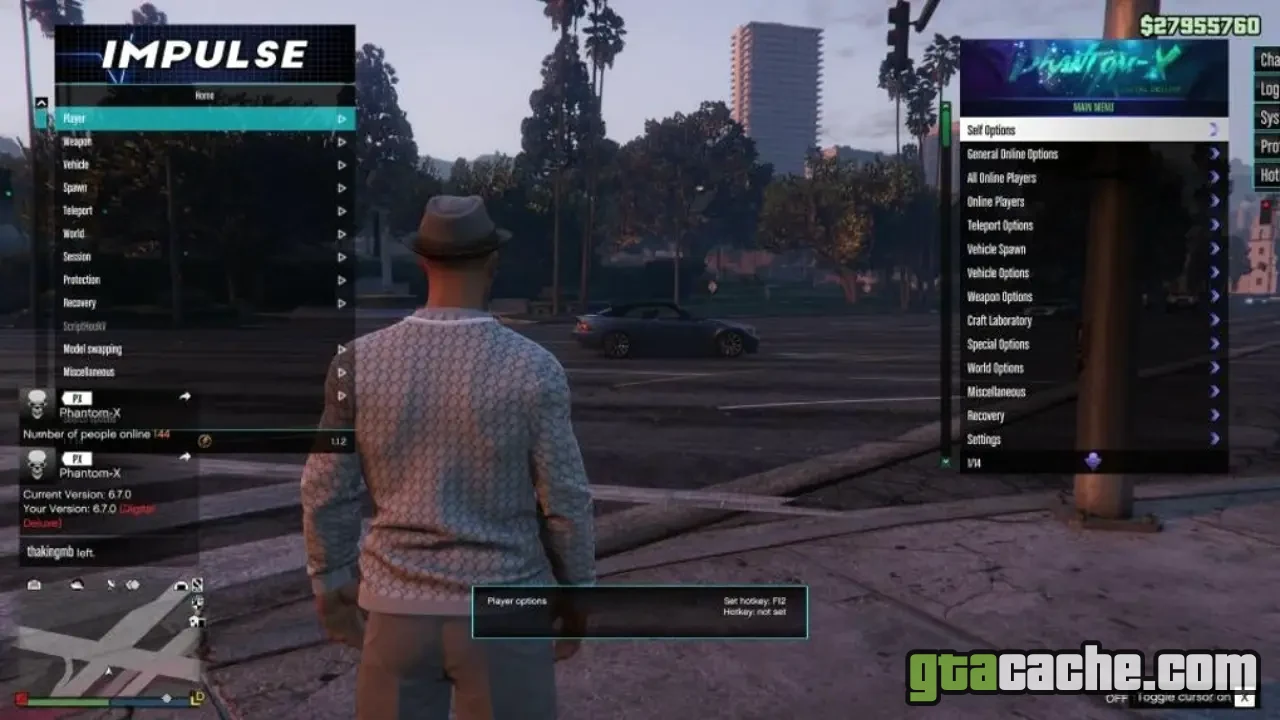 GTA 5 Impulse Menu