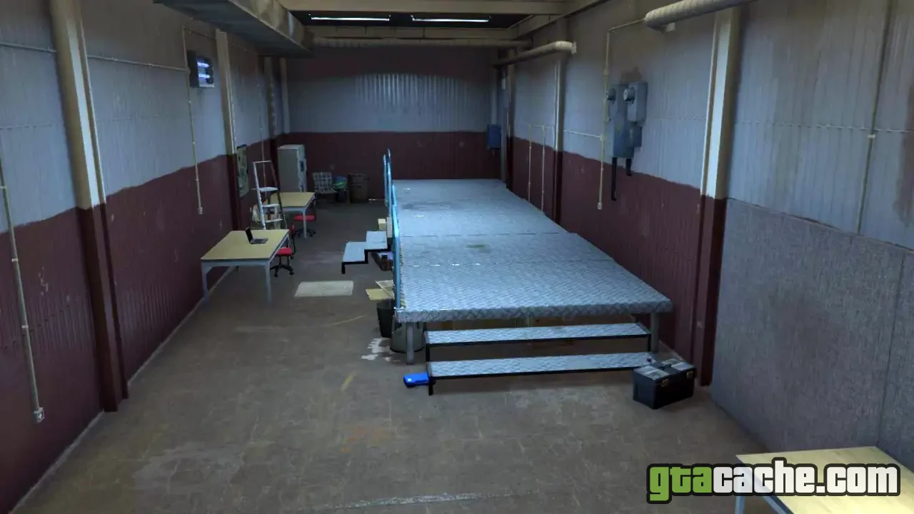 GTA 5 Open All Interiors mod — exploring a previously locked interior