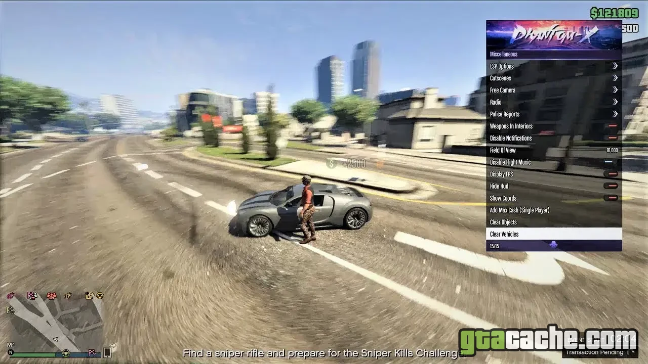 GTA 5 Phantom-X Menu