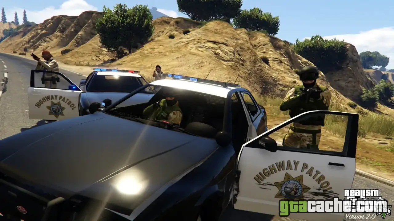 GTA 5 Realism Dispatch Enhanced — overhauled police response in Los Santos