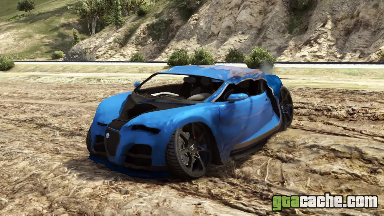 GTA 5 Realistic Damage mod — heavier vehicle and weapon damage