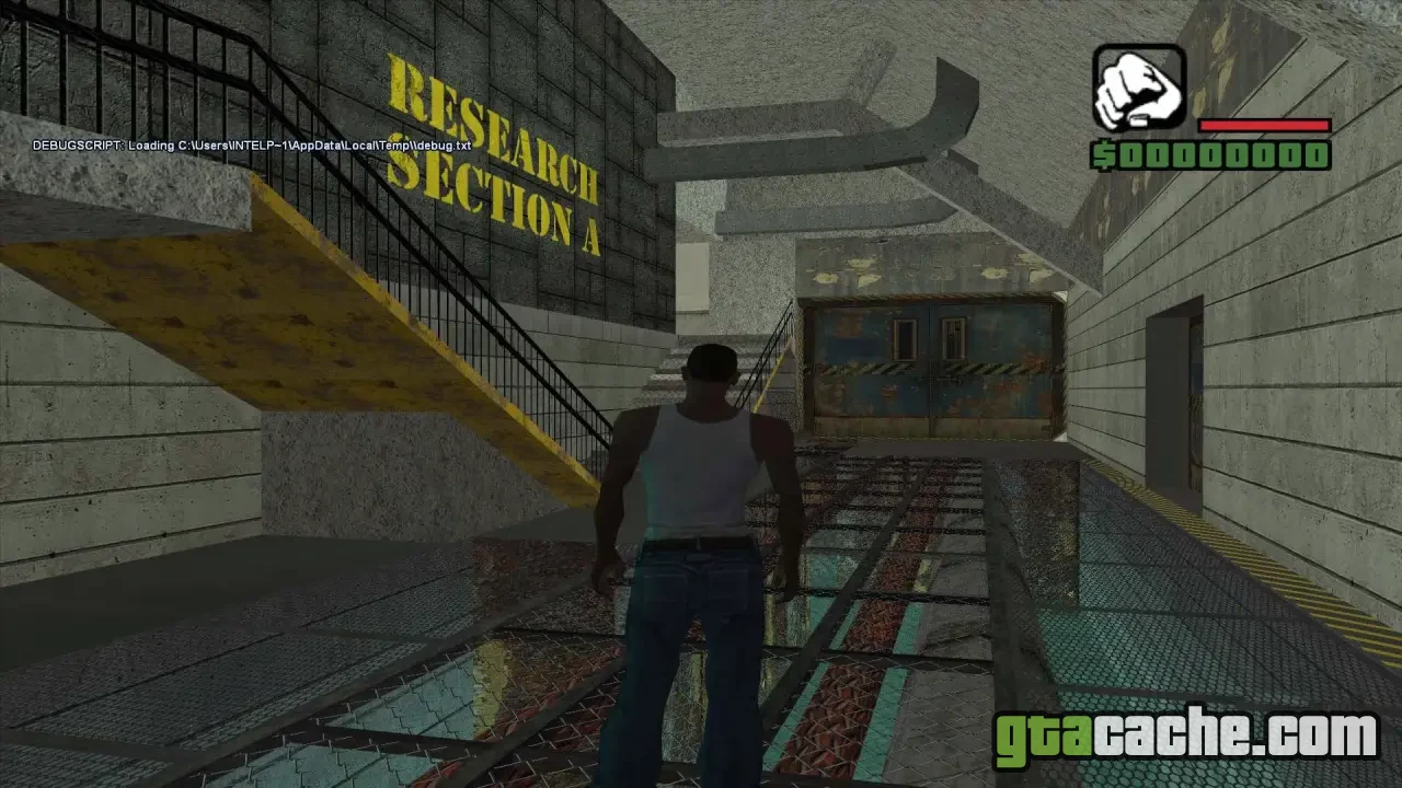 GTA San Andreas how to get into Area 51 (Area 69) — breaking into the desert military base