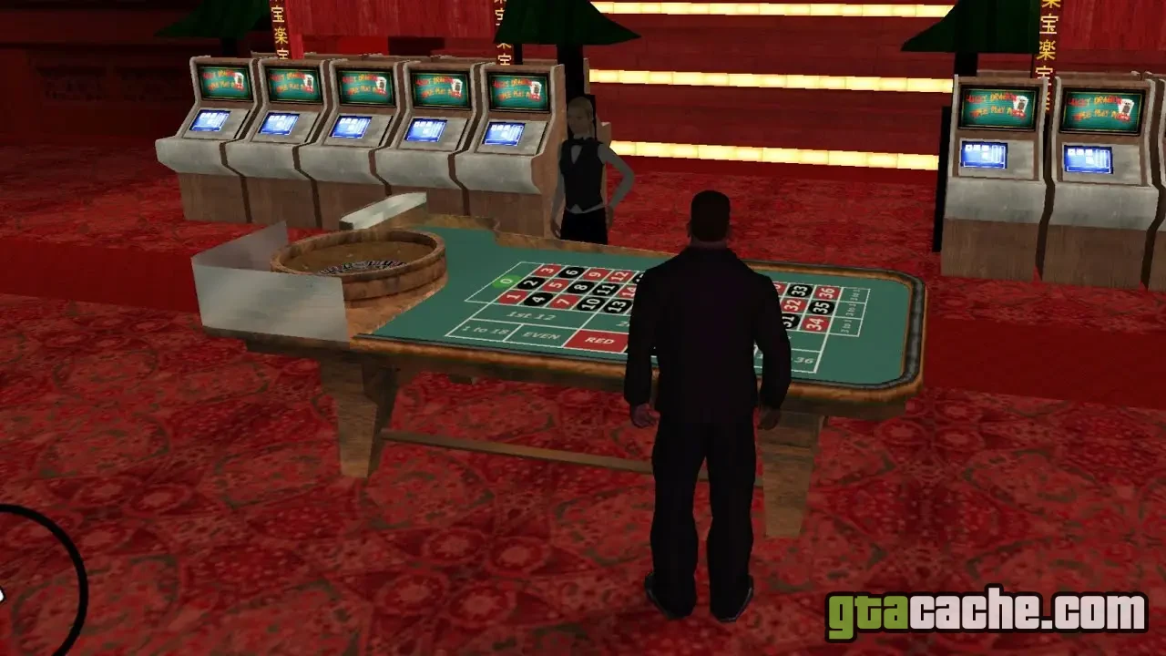 GTA San Andreas how to win at the casino — blackjack at the Four Dragons in Las Venturas