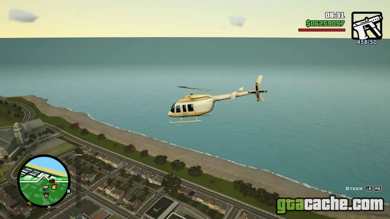 GTA San Andreas how to fly planes and helicopters — taking off from Verdant Meadows
