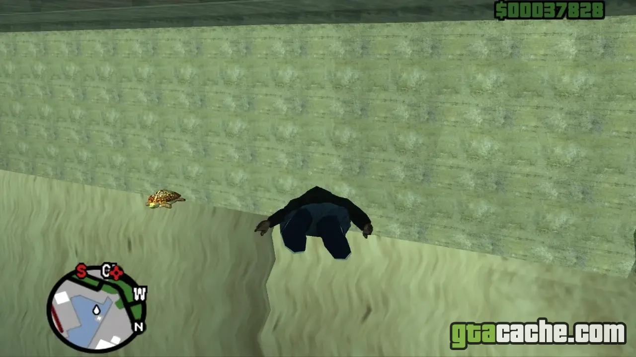 GTA San Andreas how to increase lung capacity — CJ swimming and collecting oysters