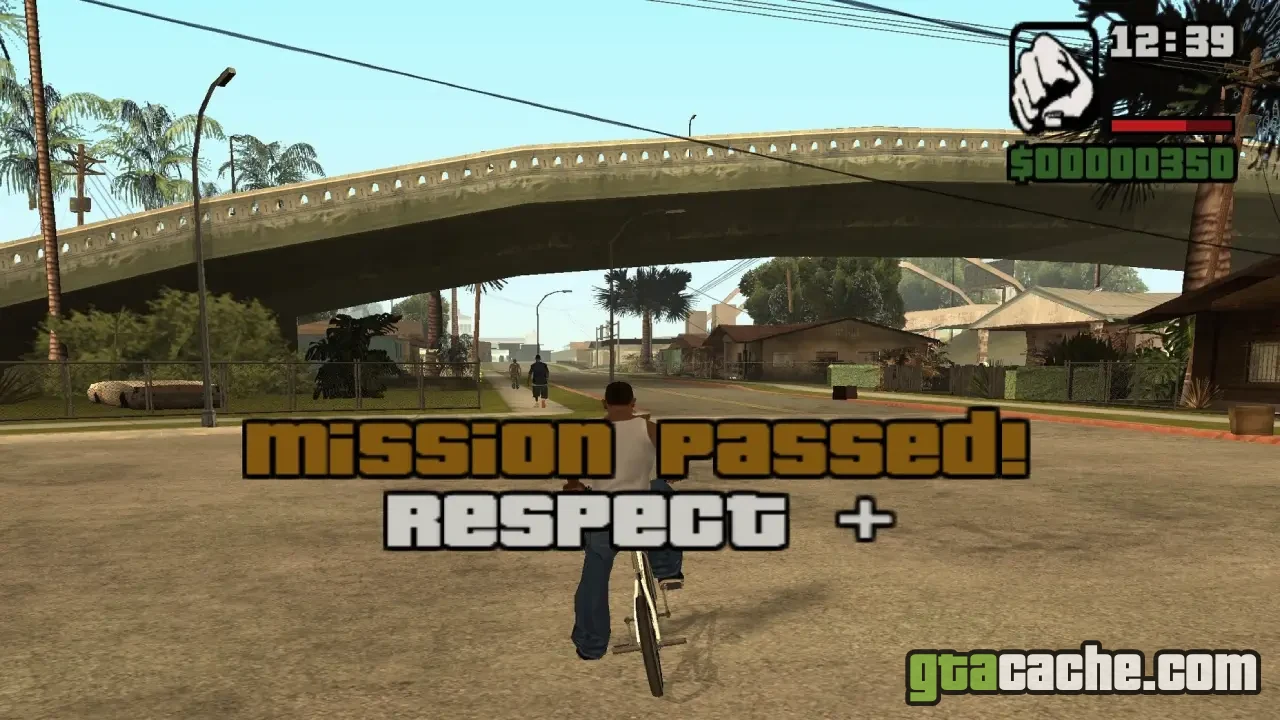 GTA San Andreas how to increase respect — CJ rolling with a maxed Grove Street crew