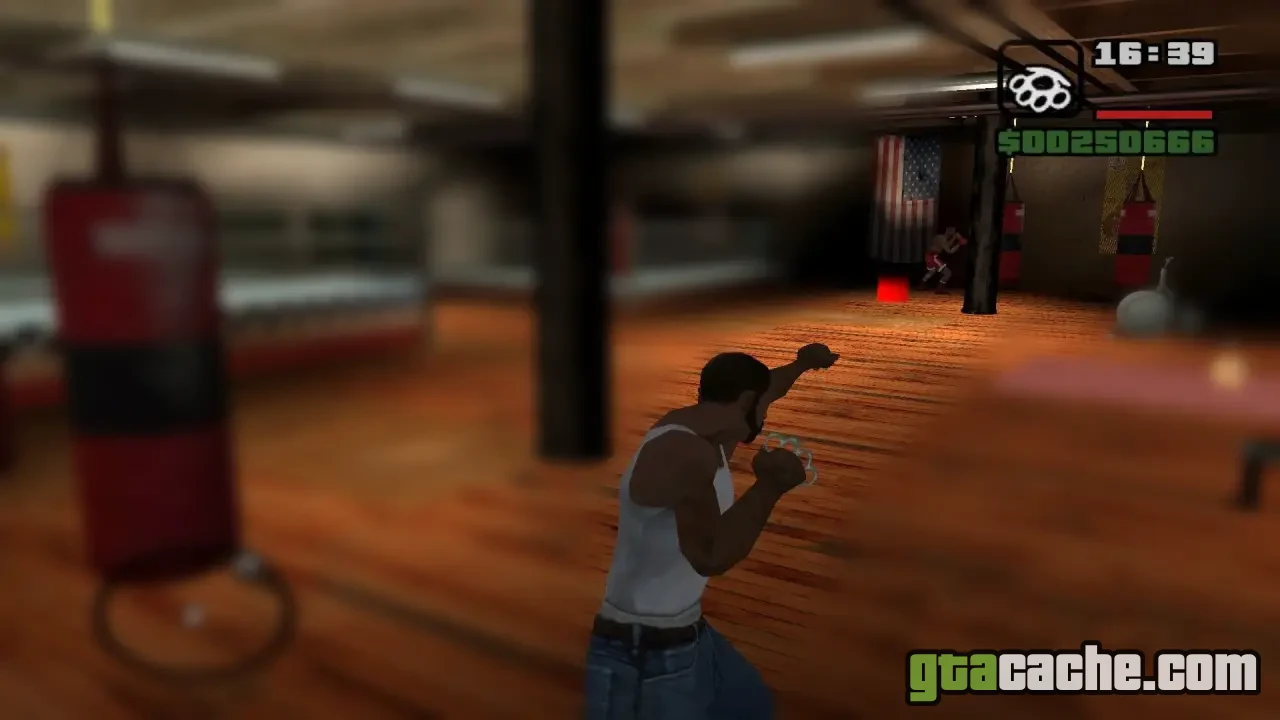 GTA San Andreas how to increase stamina — CJ running and biking to build endurance