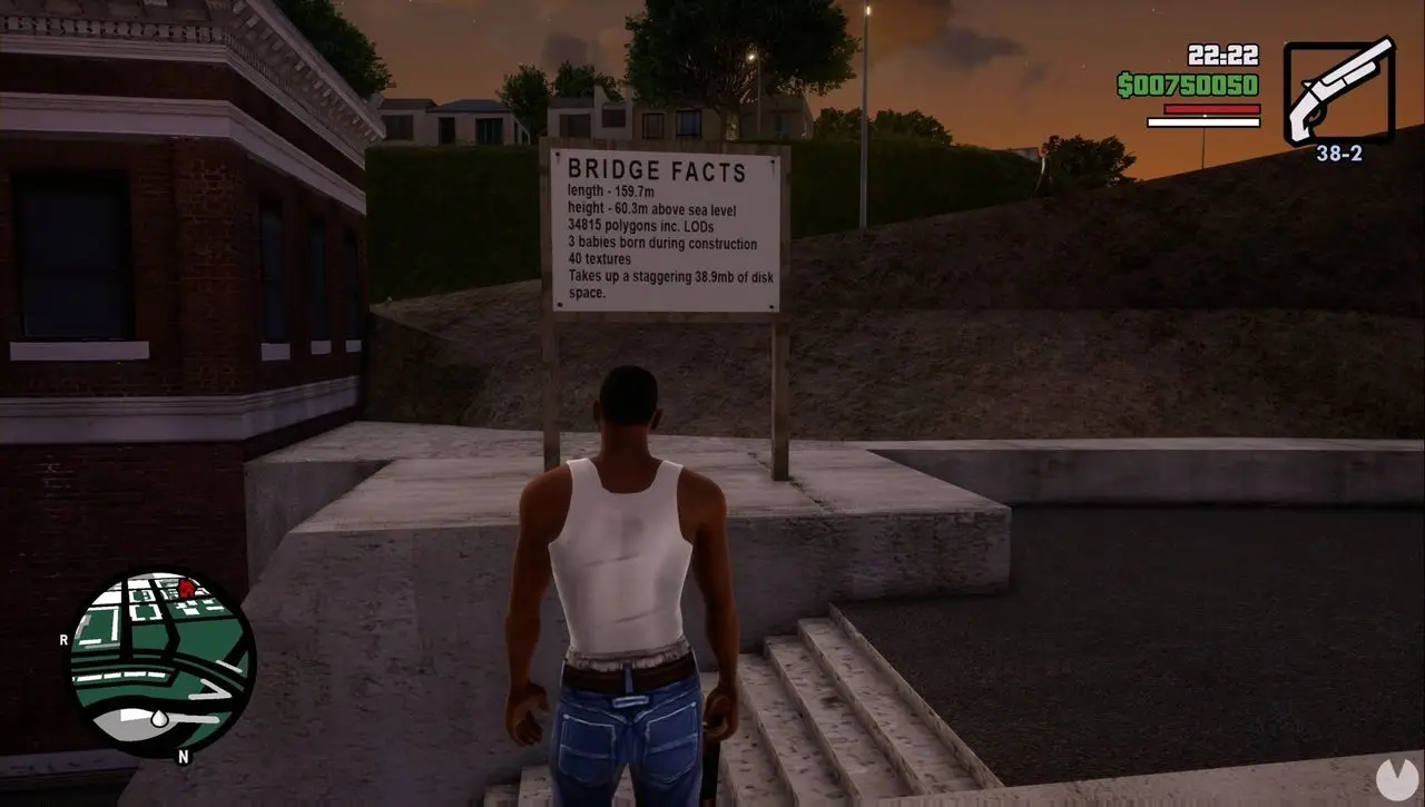 Map of all easter egg locations in GTA San Andreas