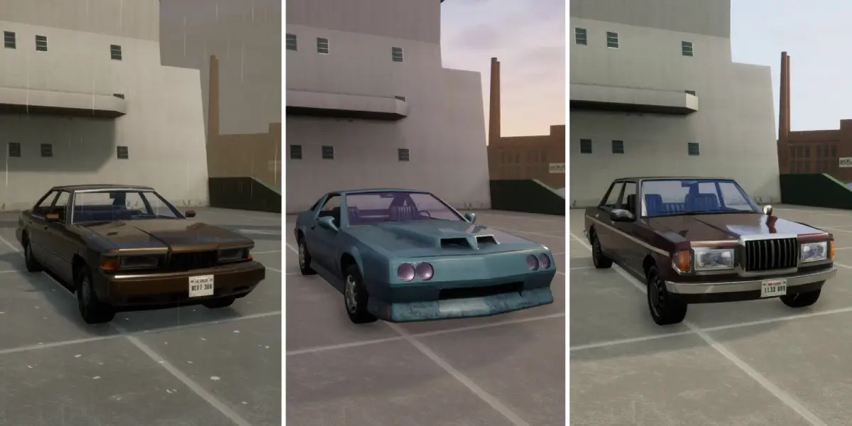 Map of rare and unique vehicle spawn locations in GTA San Andreas