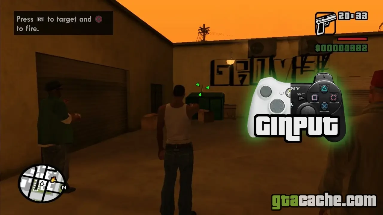GTA San Andreas GInput