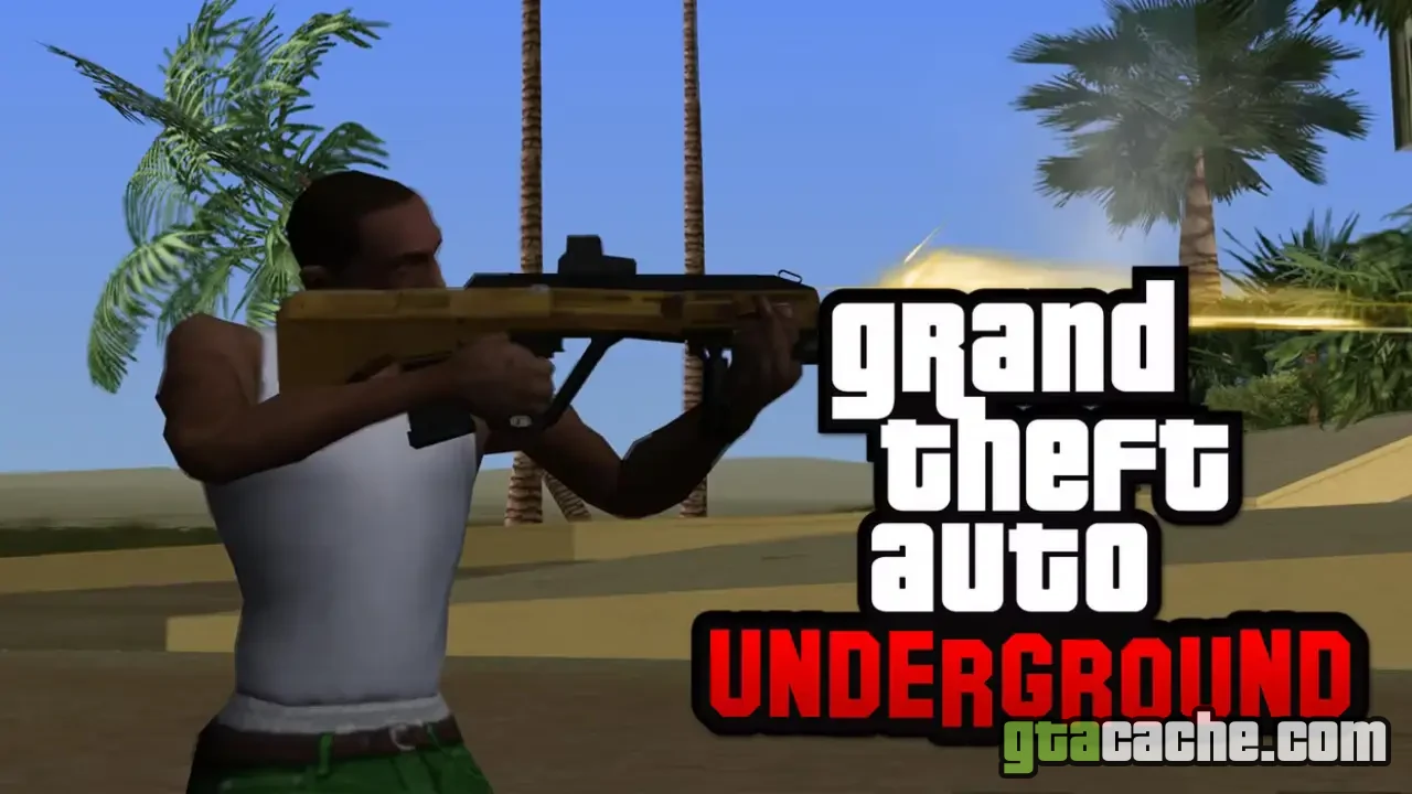 GTA Underground Mod — fully merged GTA map with Liberty City and Vice City joined to San Andreas