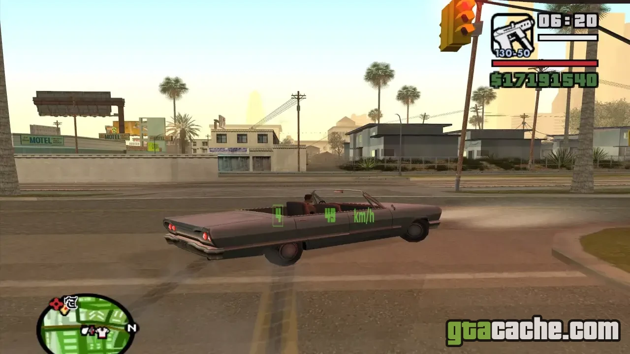 GTA San Andreas Manual Transmission Mod