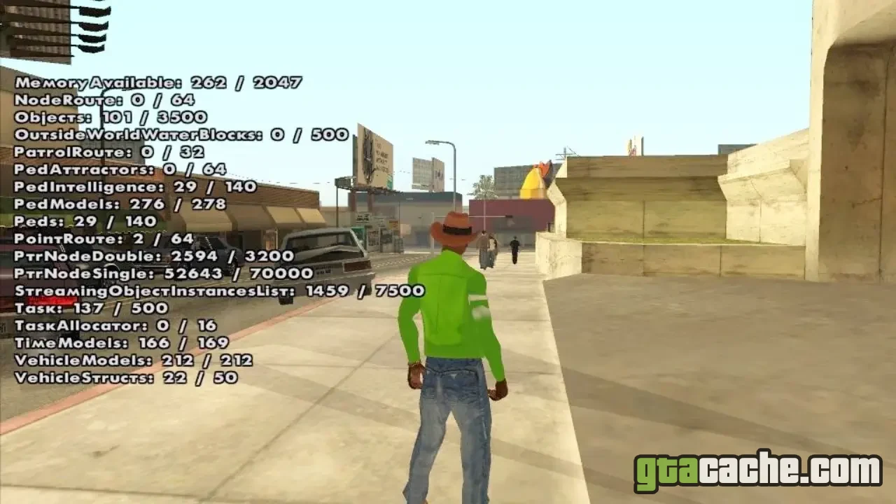GTA San Andreas Open Limit Adjuster