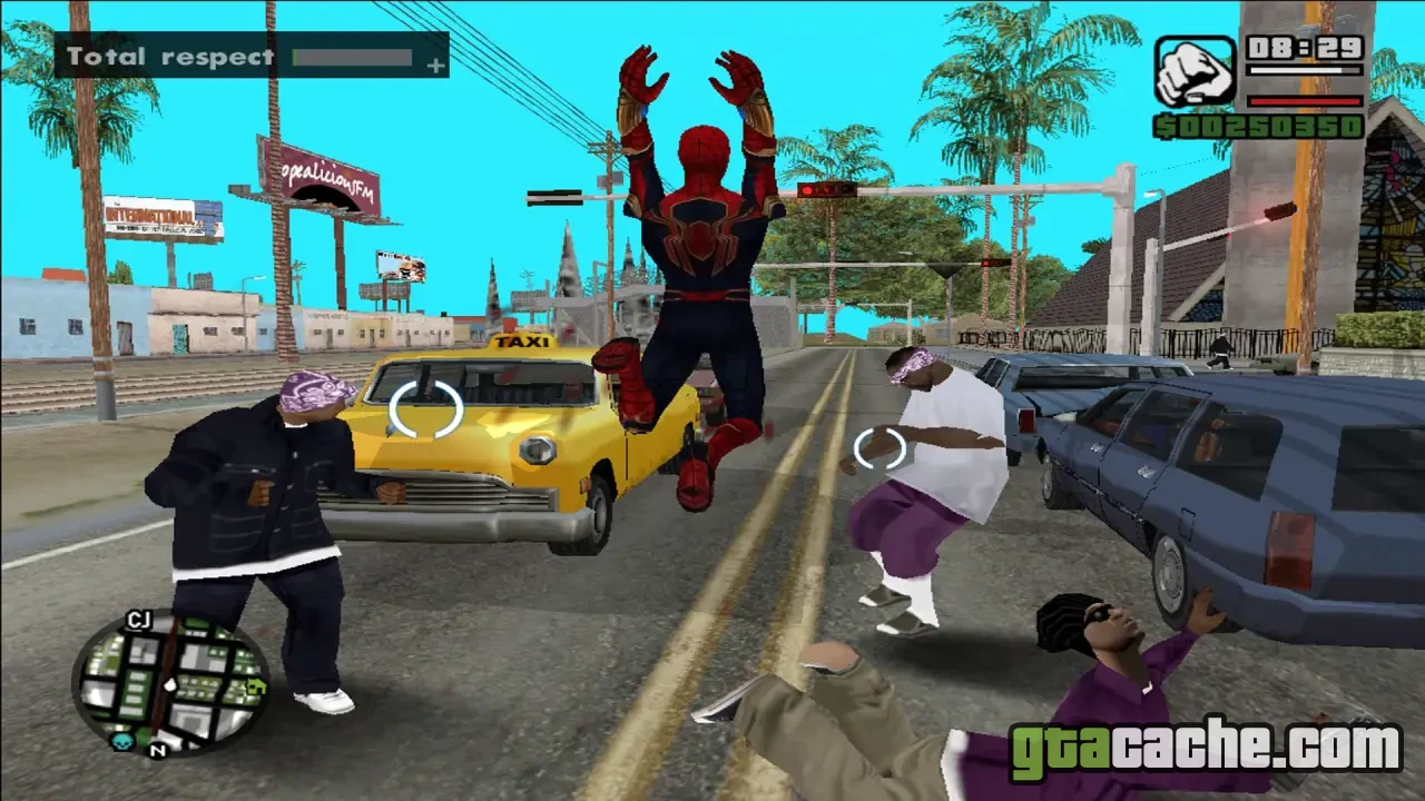 GTA San Andreas Spider-Man Mod