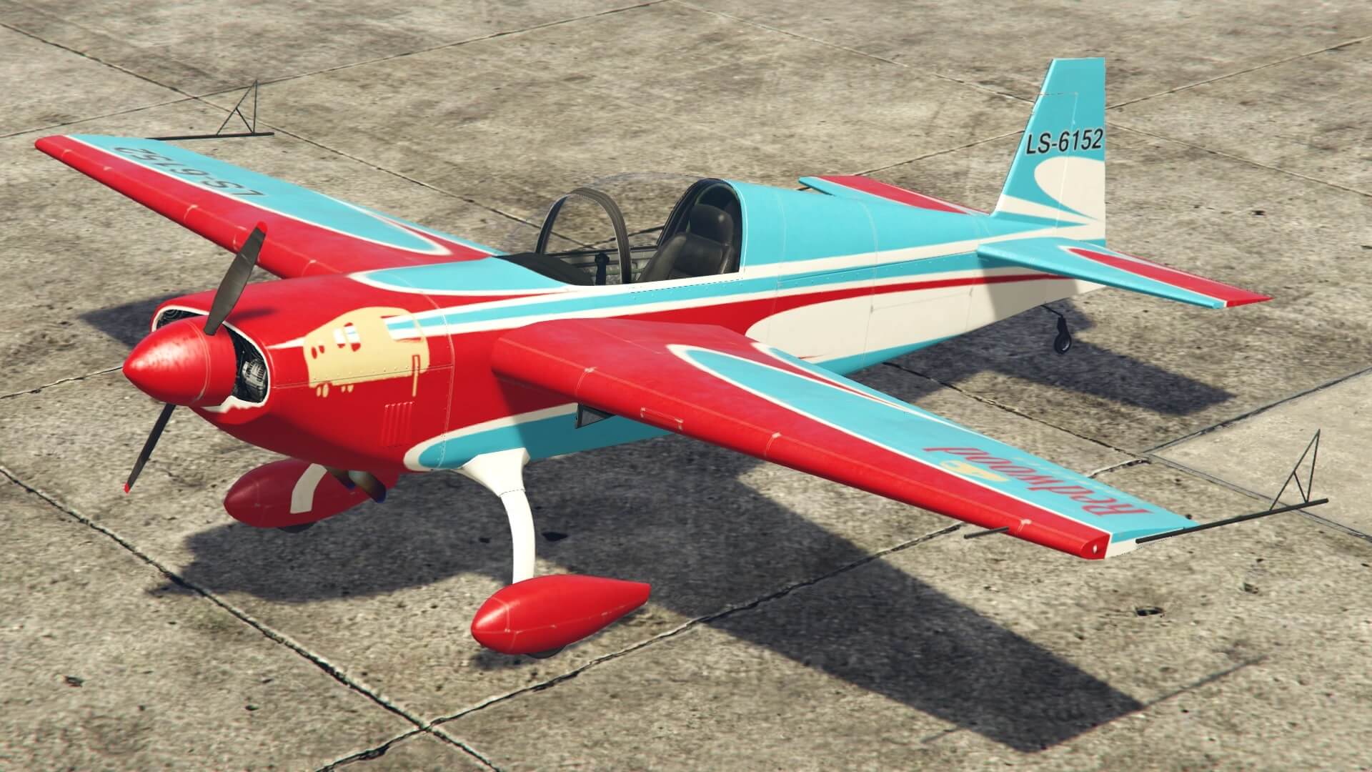 Stunt plane in GTA V