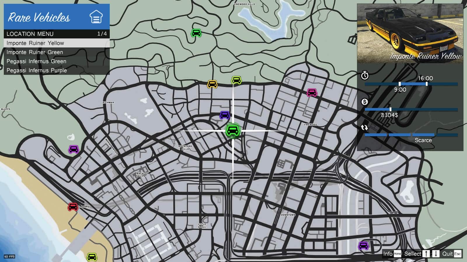 GTA 5 Online Rare Car Locations (Updated 2022) | GTA Cache