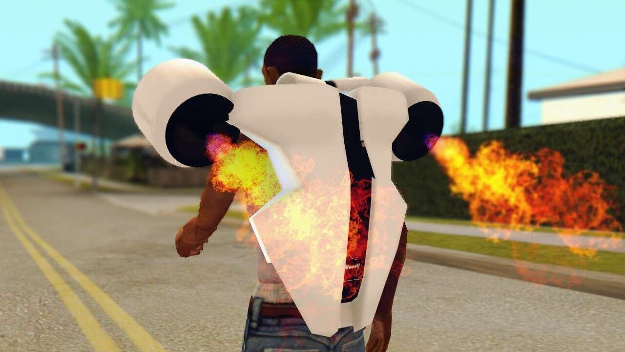 GTA:SA Jetpack Cheat Code