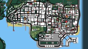 GTA San Andreas graffiti tag location map