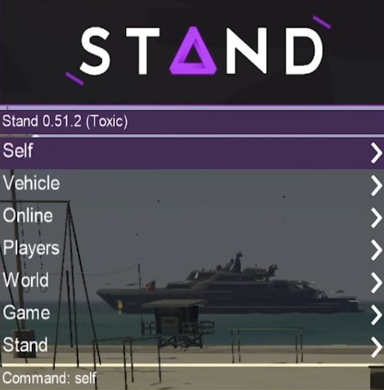 Stand mod menu trainer showcase